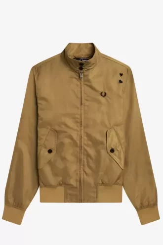 Baskılı Astarlı Fermuarlı Kadın Ceketleri