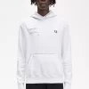 Baskılı Kapüşonlu Erkek Sweatshirt