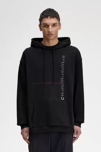 Baskılı Kapüşonlu Erkek Sweatshirtleri