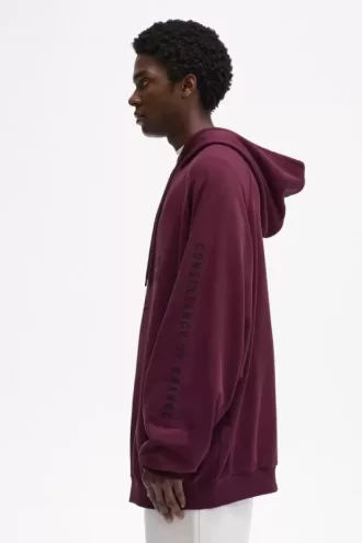 Baskılı Kapüşonlu Erkek Sweatshirtleri