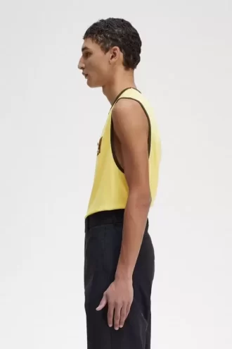 Baskılı Yelek Erkek Tişörtü