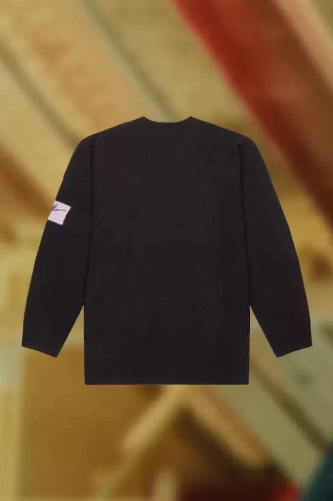 Büyük Boy Laurel Wreath Erkek Kazak