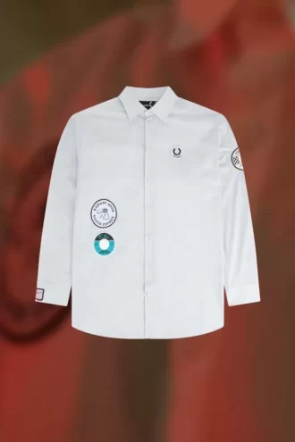 Büyük Boy Yama Detaylı Erkek Gömleği