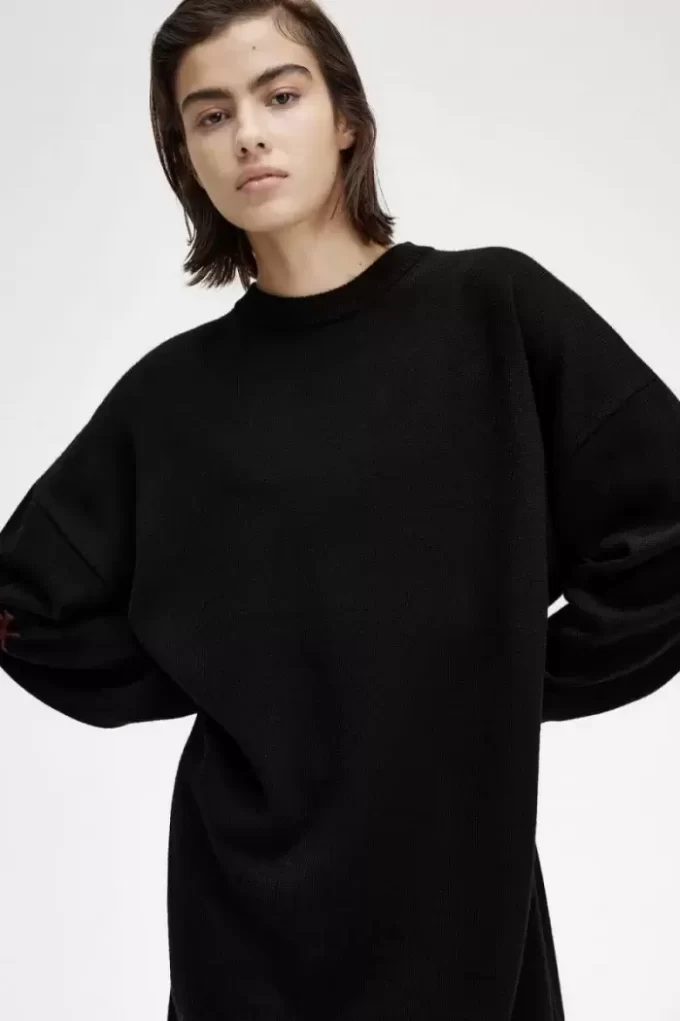 Defne Çelengi Örme Kadın Elbisesi