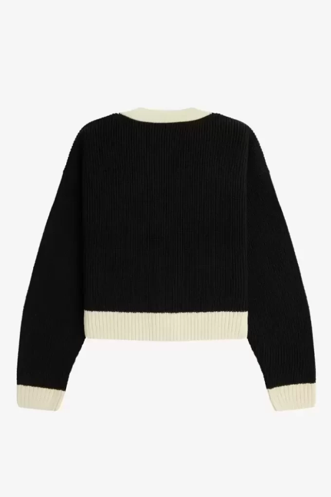 Düğmeli Kadın Hırkası