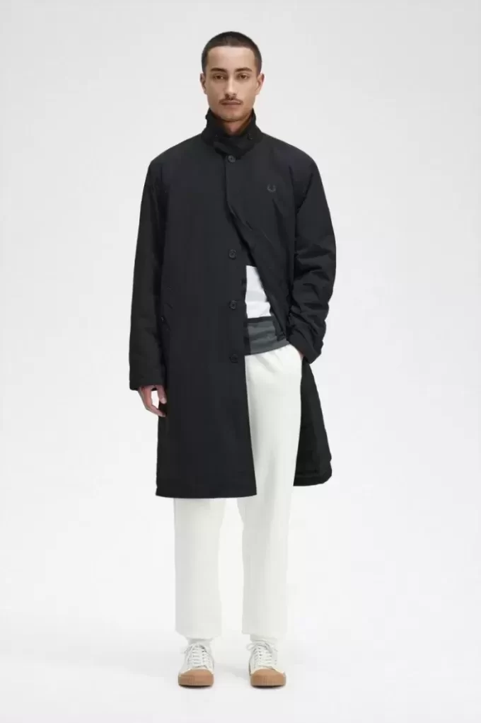 Düğmeli Mac Erkek Parkası Düğmeli Mac Erkek Parkası