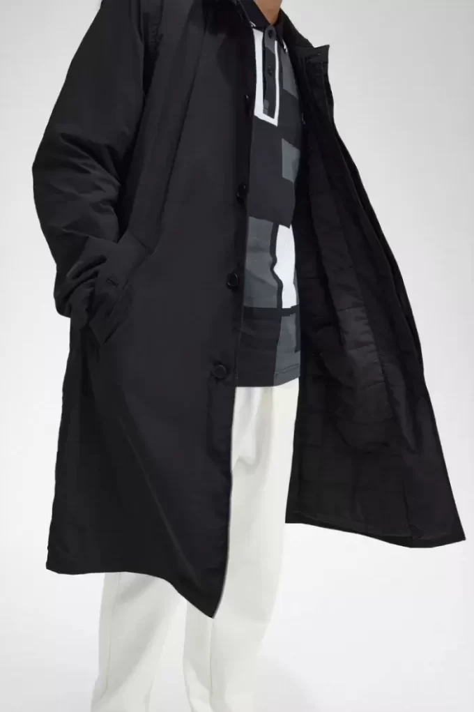 Düğmeli Mac Erkek Parkası Düğmeli Mac Erkek Parkası