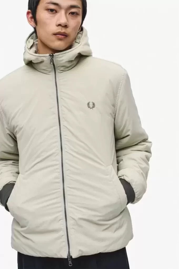 Fermuarlı Astarlı Erkek Parkası Fermuarlı Astarlı Erkek Parkası