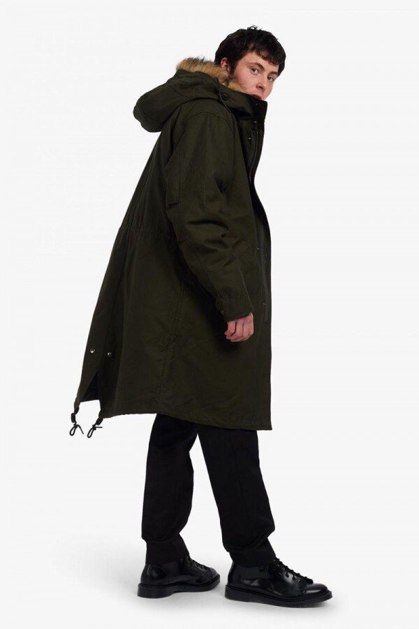 Fermuarlı Astarlı Parka Ceketler Fermuarlı Astarlı Parka Ceketler