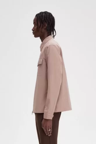 Fermuarlı Erkek Gömleği