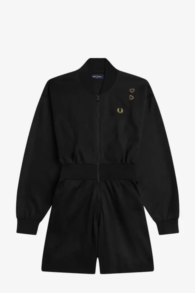 Fermuarlı Tulum Kadın Elbisesi