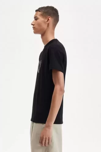 Flocked Laurel Wreath Erkek Tişörtü