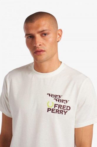 Fred Perry Baskılı Tişörtler