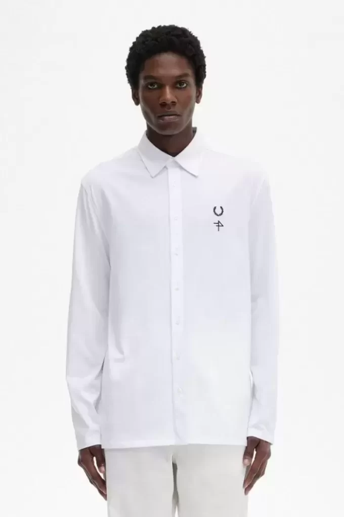 Fred Perry Jersey Erkek Gömleği
