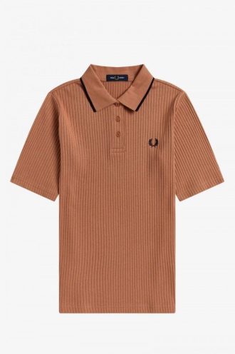 Fred Perry Kabartmalı Polo Gömlekler
