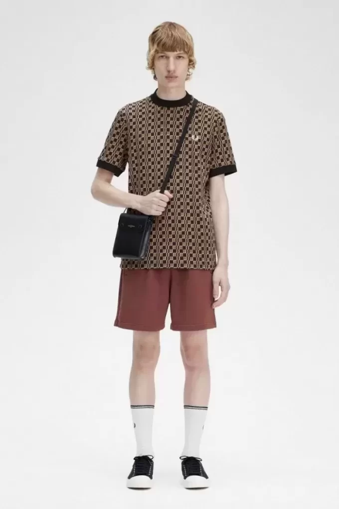 Glitch Dama Tahtası Erkek Tişörtü