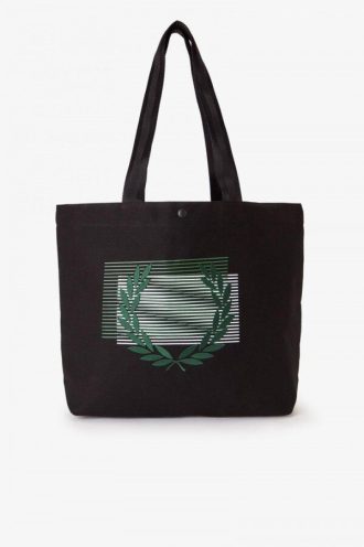 Glitch Grafik Tote Çantalar