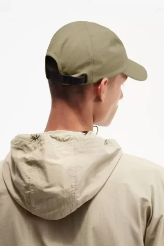 Grafik Markalı Twill Erkek Şapkaları