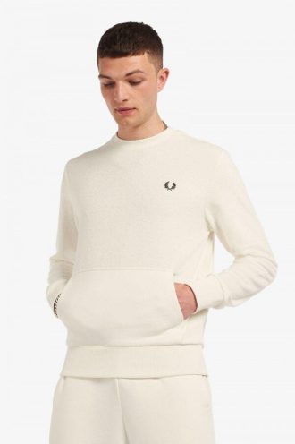 Havlu Yuvarlak Yaka Sweatshirtler