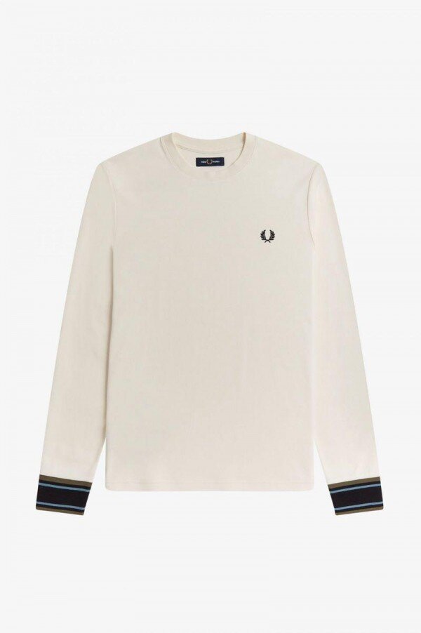 Çizgili Manşetli Uzun Kollu Tişörtler Çizgili Manşetli Uzun Kollu Tişörtler