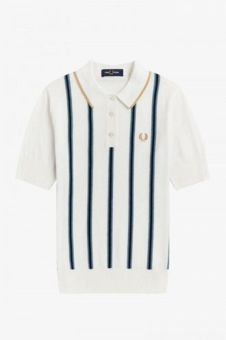 Çizgili Örme Gömlekler