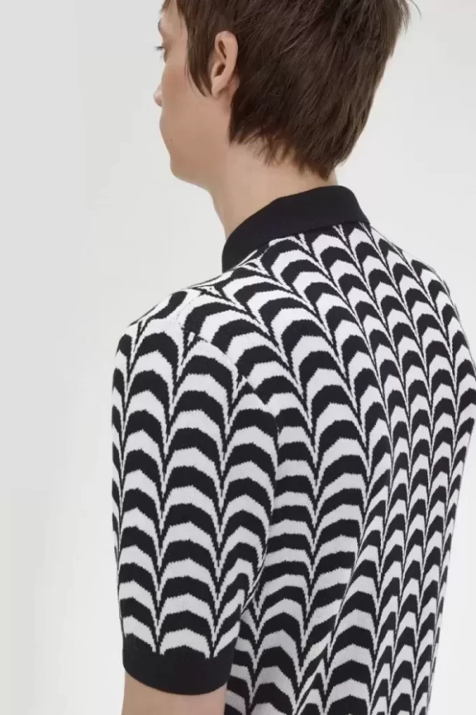 Jakarlı Örme Erkek Gömleği