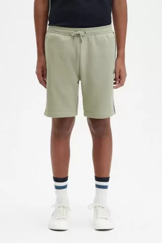 Kabartmalı Bantlı Erkek Ter Şortu