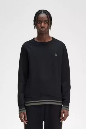 Kaburga Detaylı Erkek Sweatshirtleri