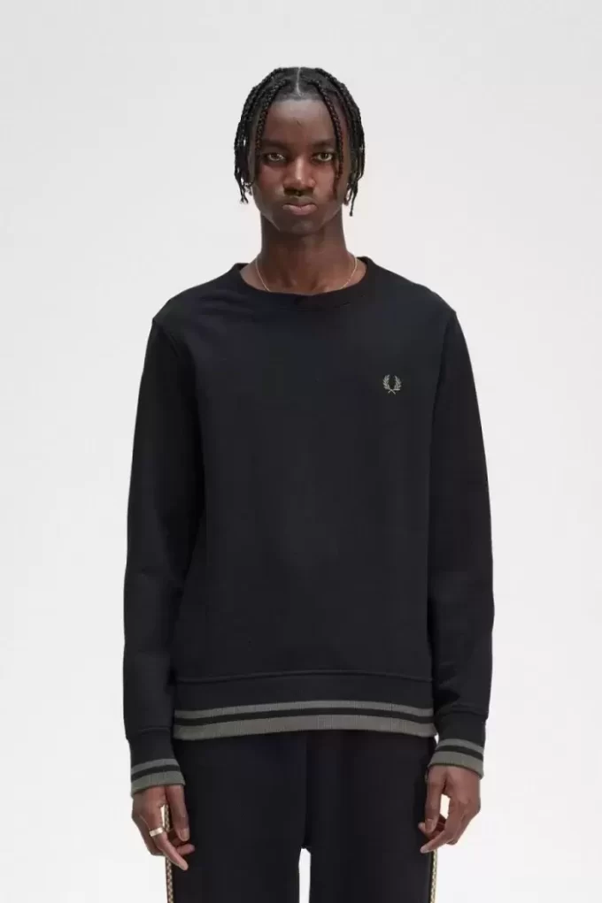 Kaburga Detaylı Erkek Sweatshirtleri