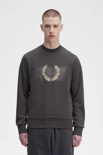 Katmanlı Grafik Erkek Sweatshirtleri