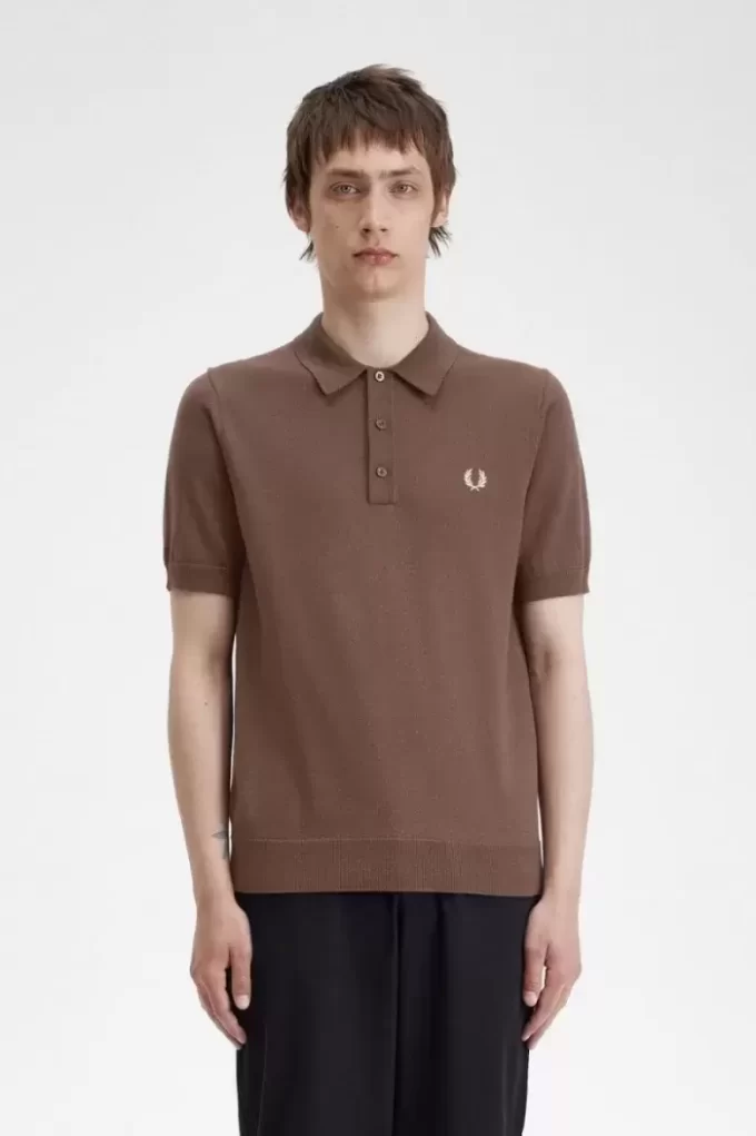 Klasik Örme Erkek Gömleği