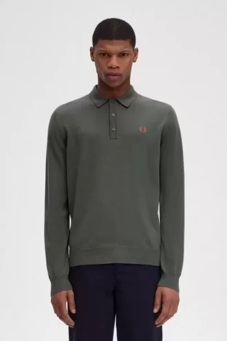 Klasik Örme Erkek Gömleği