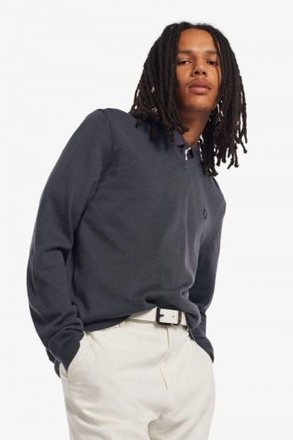 Klasik V Yaka Kazak Triko