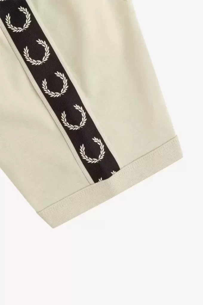 Kontrast Bantlı Zil Erkek Tişörtü