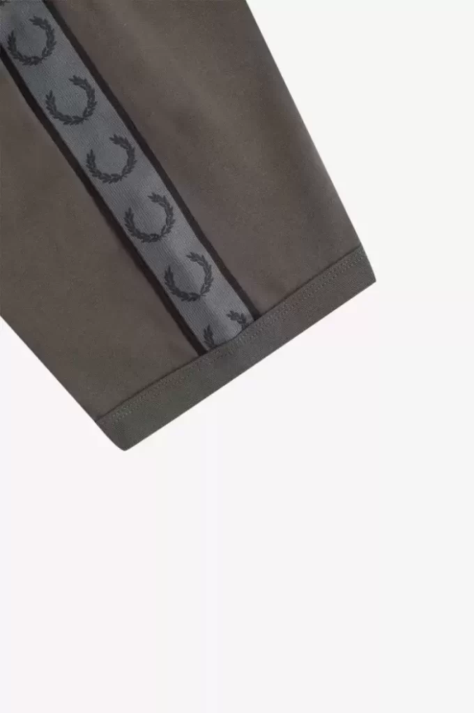 Kontrast Bantlı Zil Erkek Tişörtü