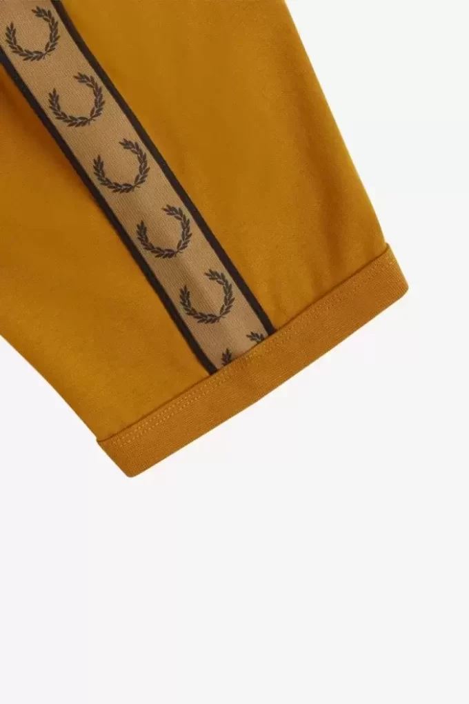 Kontrast Bantlı Zil Erkek Tişörtü