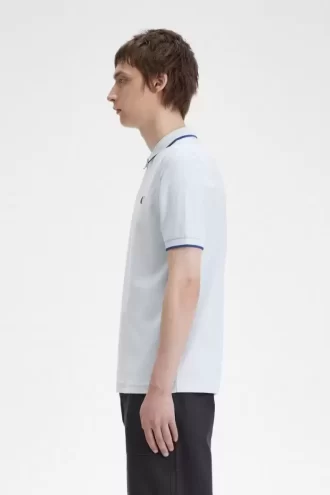 Krep Pike Fermuarlı Yaka Erkek Polo Tişörtü