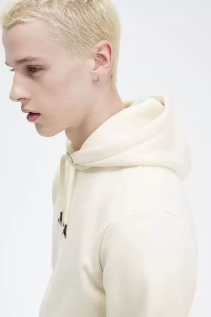 İşlemeli Kapüşonlu Erkek Sweatshirtleri