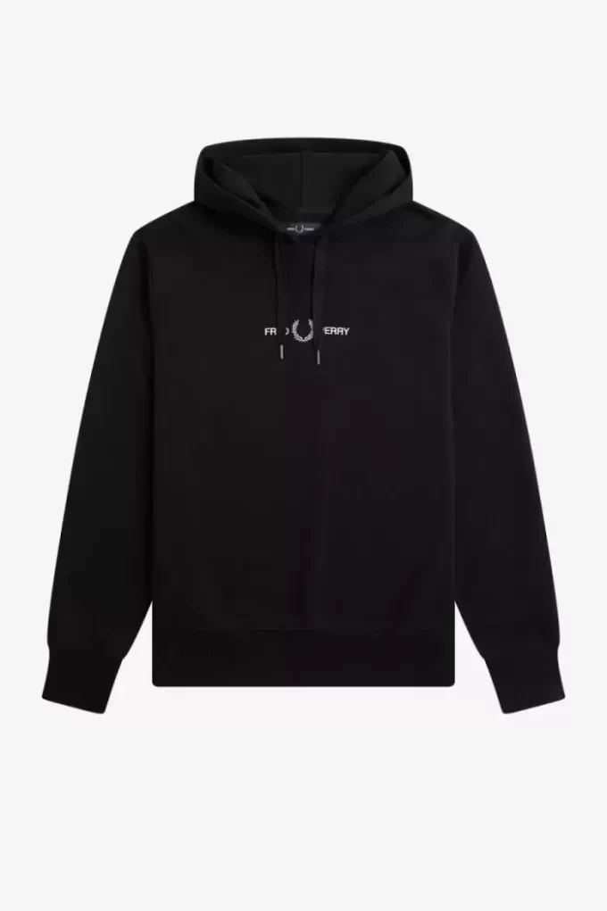 İşlemeli Kapüşonlu Erkek Sweatshirtleri