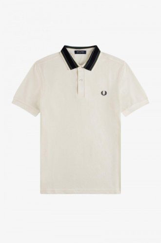 Madalya Şeritli Polo Tişörtler