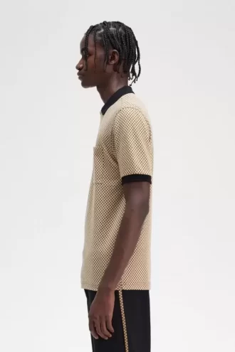 Mikro Dama Tahtası Erkek Polo Tişörtü