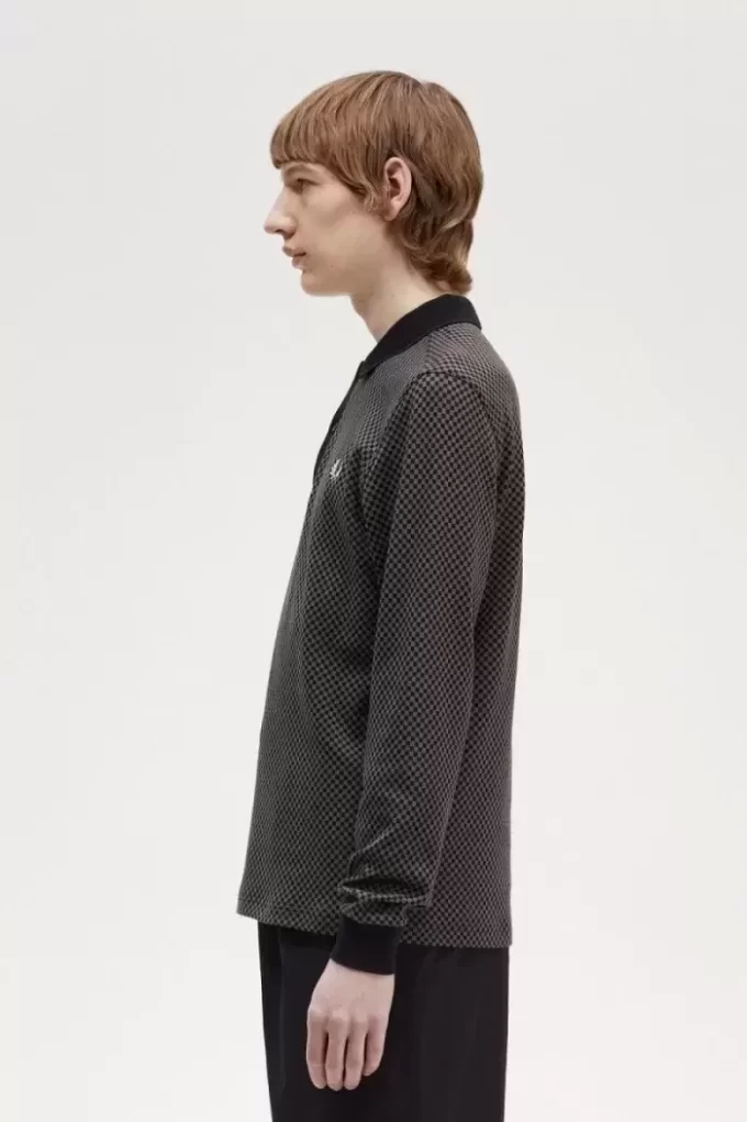 Mikro Dama Tahtası Erkek Polo Tişörtü