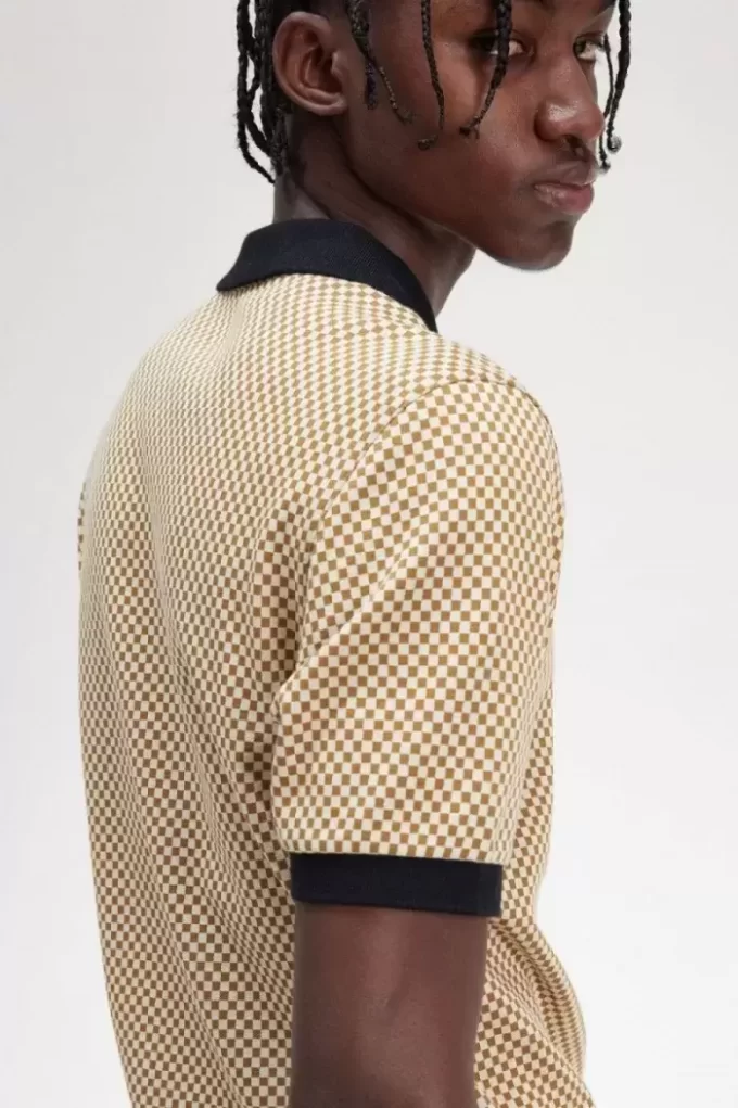 Mikro Dama Tahtası Erkek Polo Tişörtü