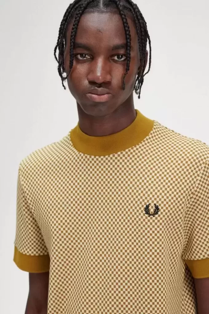 Mikro Dama Tahtası Erkek Tişörtü