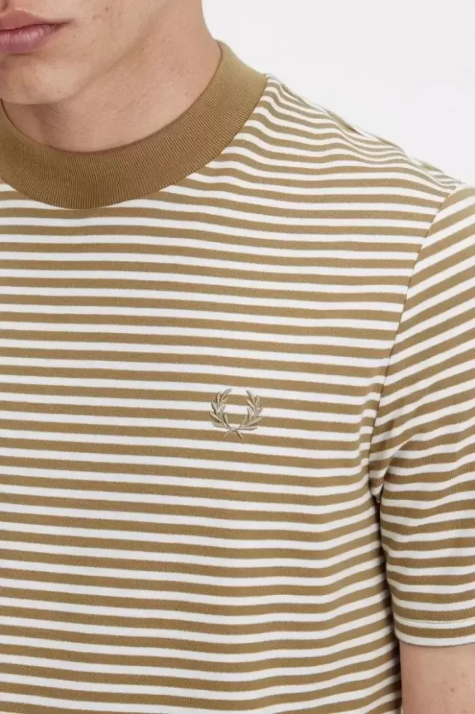 İnce Çizgili Ağır Siklet Erkek Tişörtü