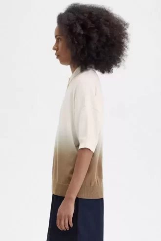 Ombre Örme Kadın Gömleği