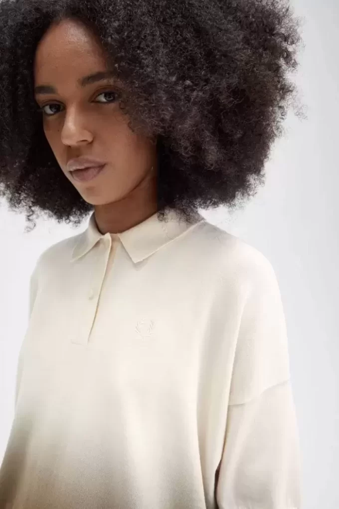 Ombre Örme Kadın Gömleği Ombre Örme Kadın Gömleği