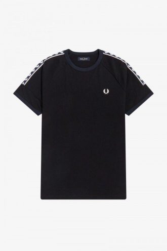 Panelli Bantlı Tişörtler