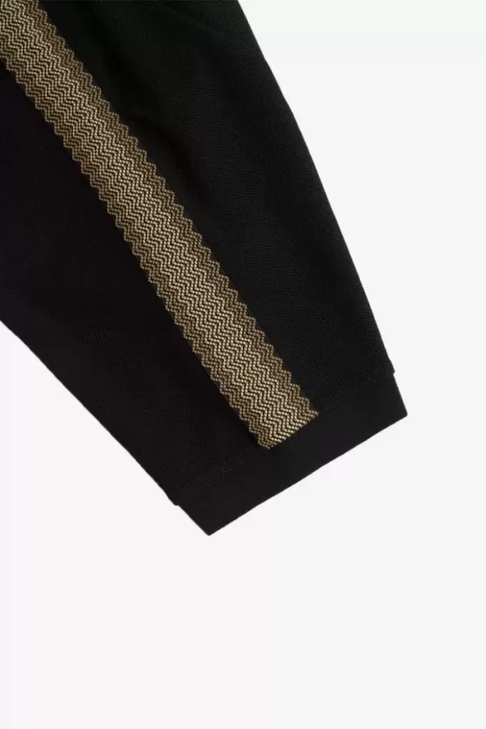 Petek Bantlı Erkek Polo Tişörtü