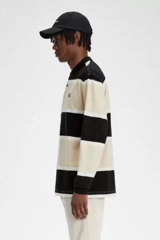 Rahat Çizgili Erkek Polo Tişörtü